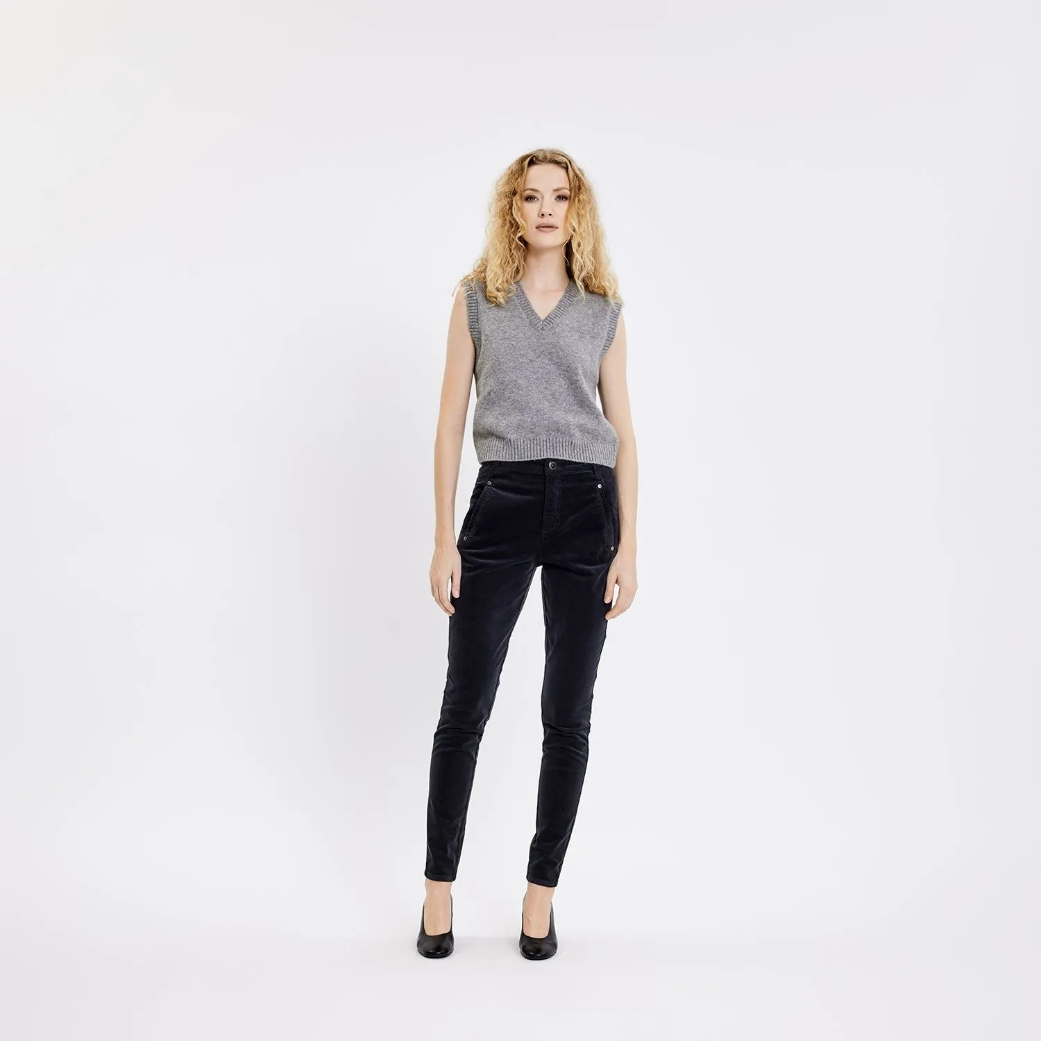 JolieFV Pure 618 Black Fine Corduroy