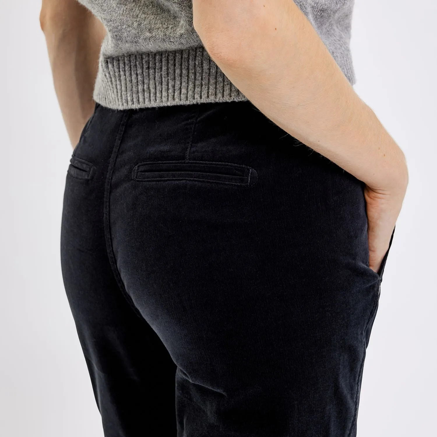 JolieFV Pure 618 Black Fine Corduroy