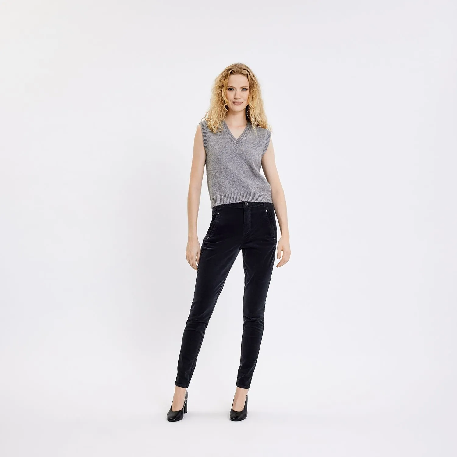 JolieFV Pure 618 Black Fine Corduroy