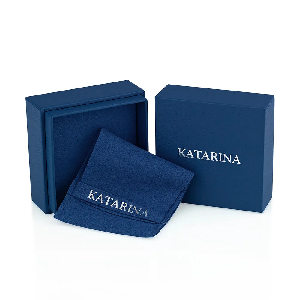 KATARINA 1/2 cttw Prong Set Diamond Stud Earrings