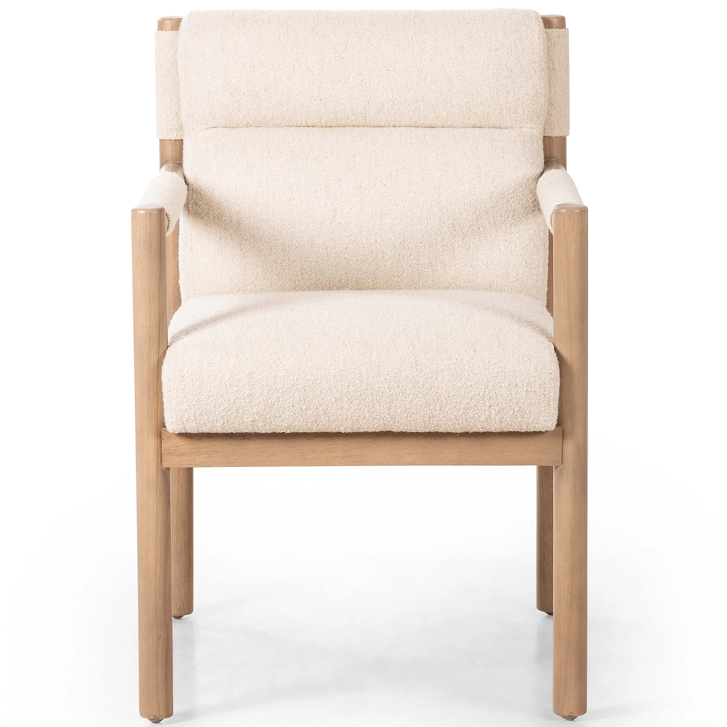Kiano Dining Arm Chair, Charter Oatmeal
