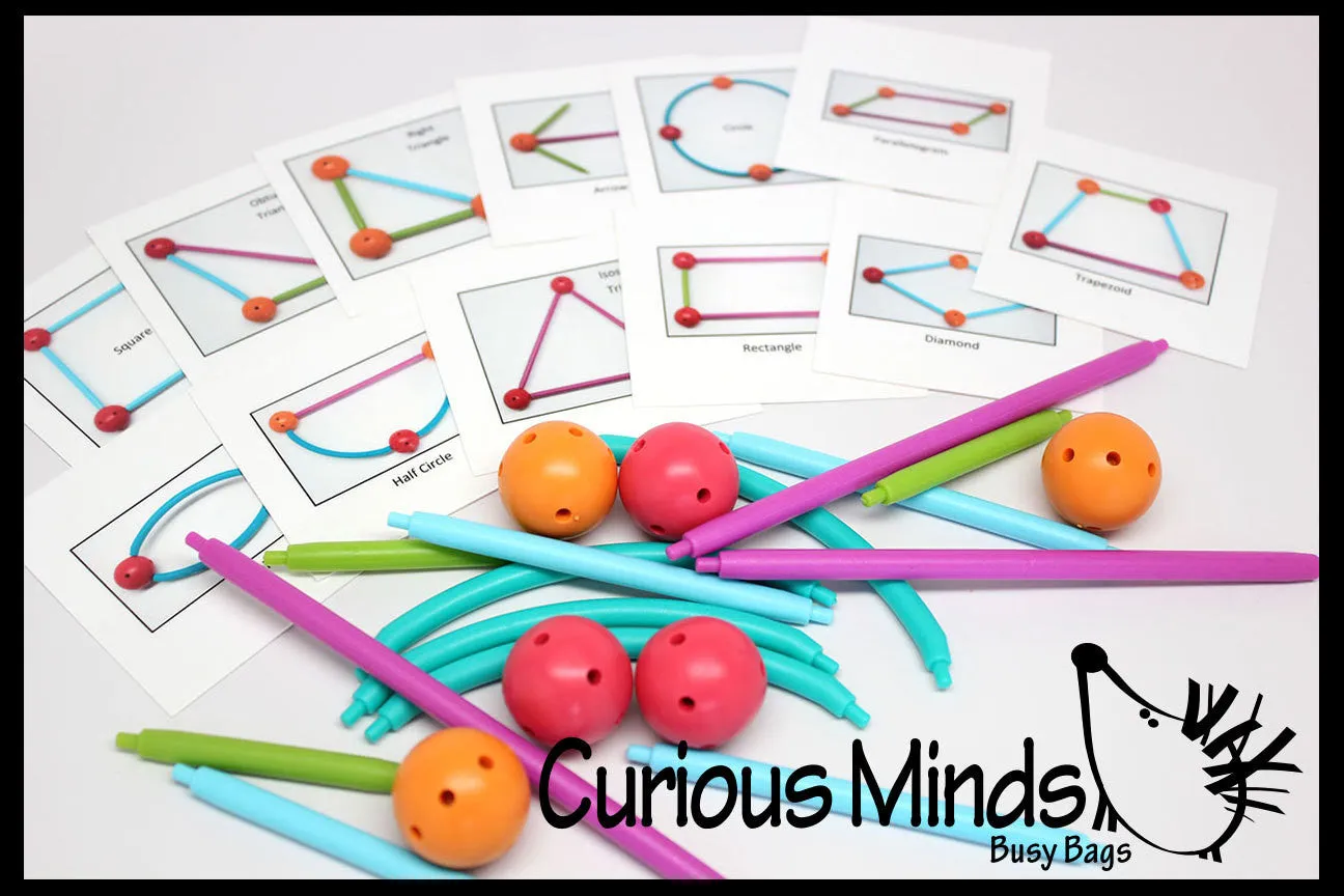 LAST CHANCE - LIMITED STOCK - SALE - Building Geometric Shapes - Construction Set