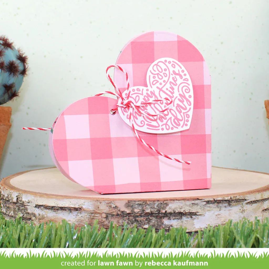 Lawn Fawn Clear Stamp Set - Magic Heart Messages*