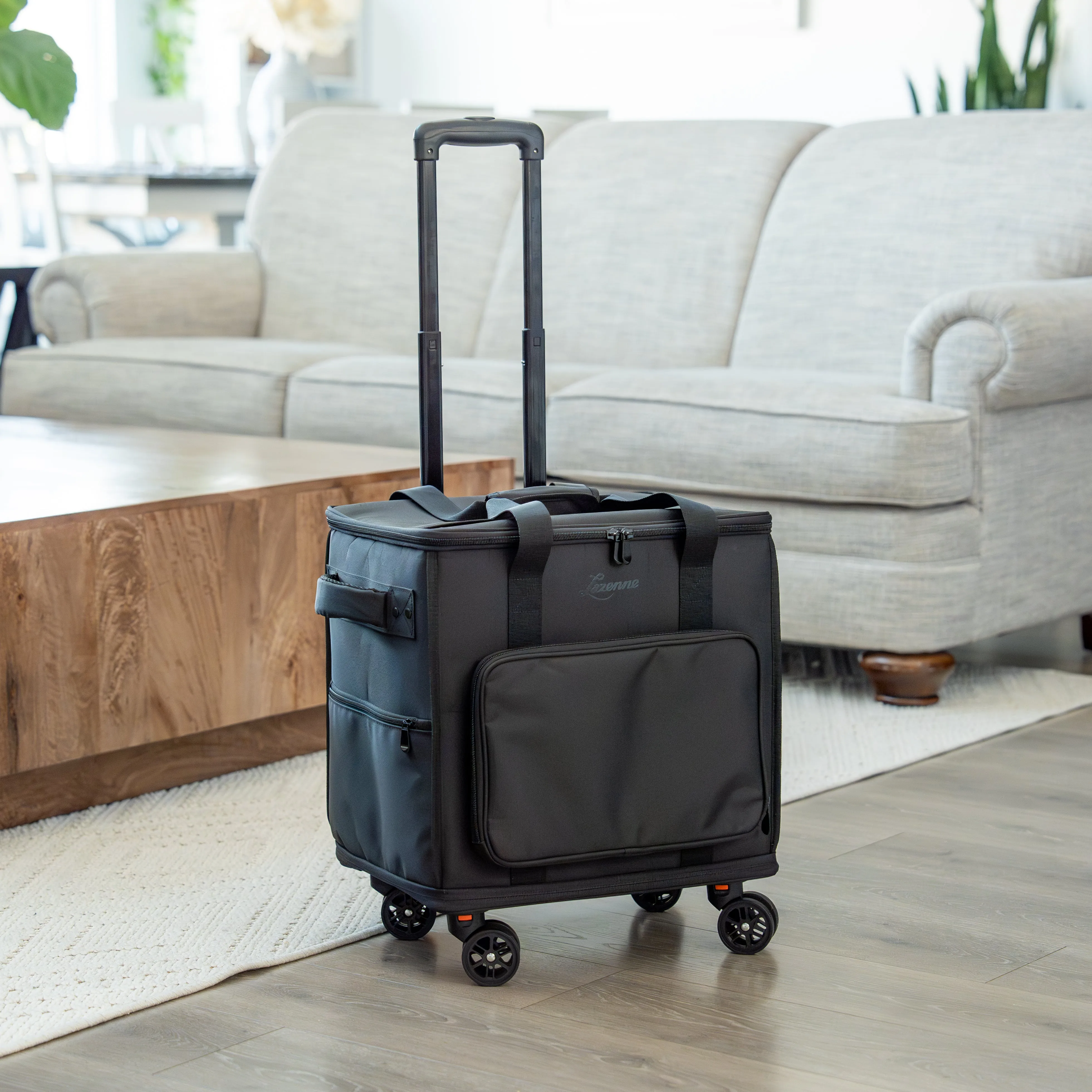 Lazenne ELITE PRO Wine Carrier 12-bottles with Individual Insulated and Removable Dividers