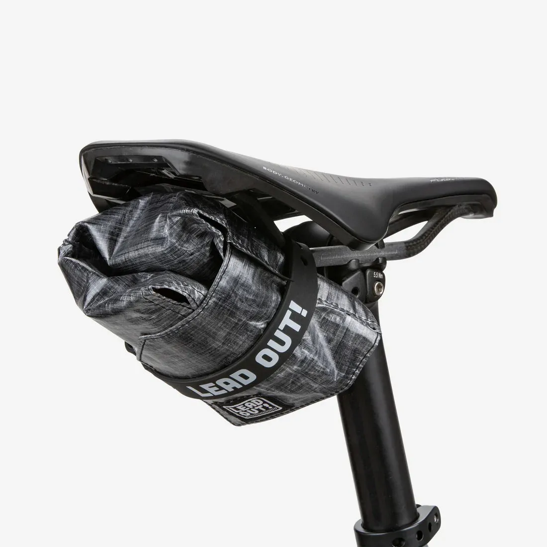LEAD OUT! Racelite Saddle Bag - Black