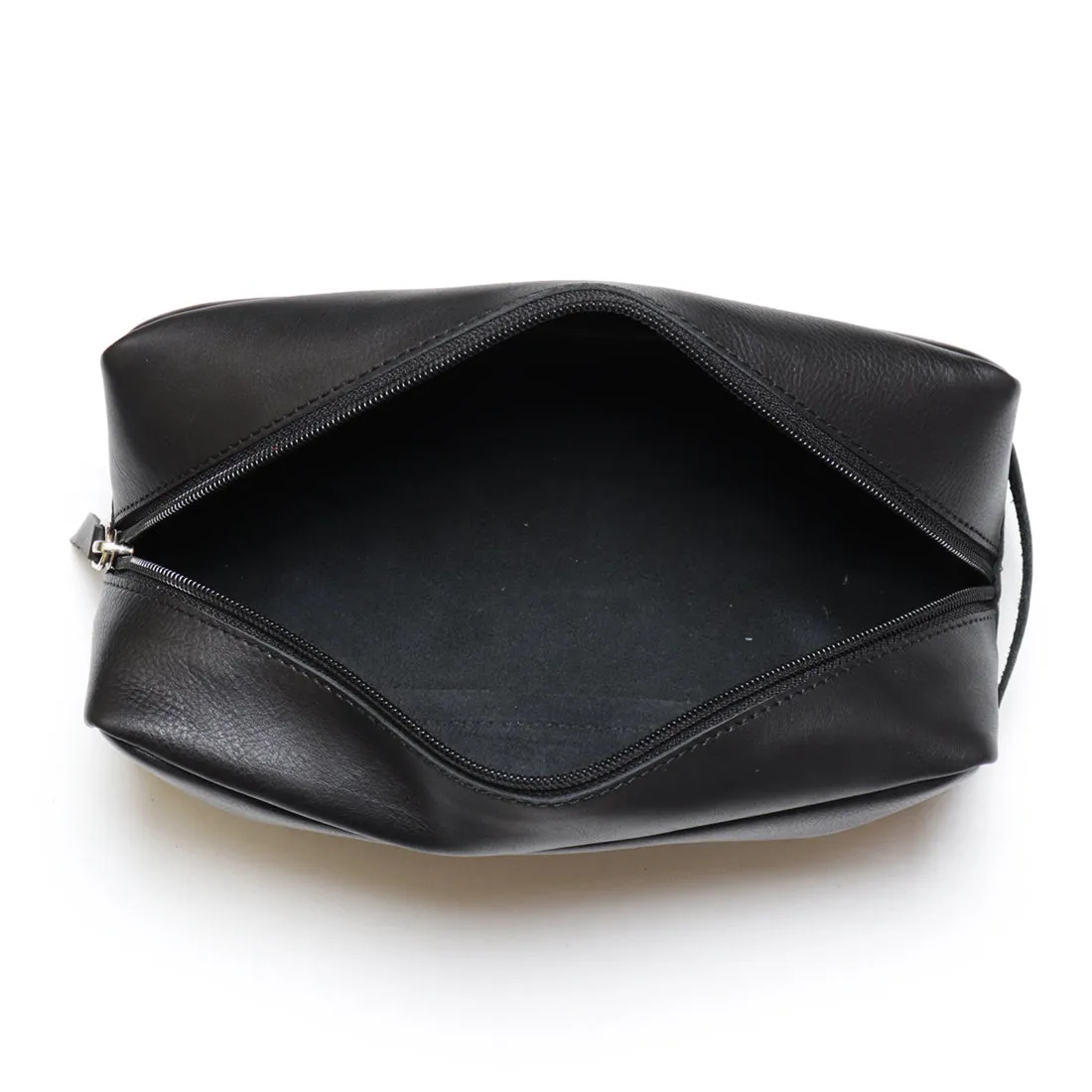 Leather Kit Pouch - Shaving Kit / Make Up Kit / Dopp Pouch