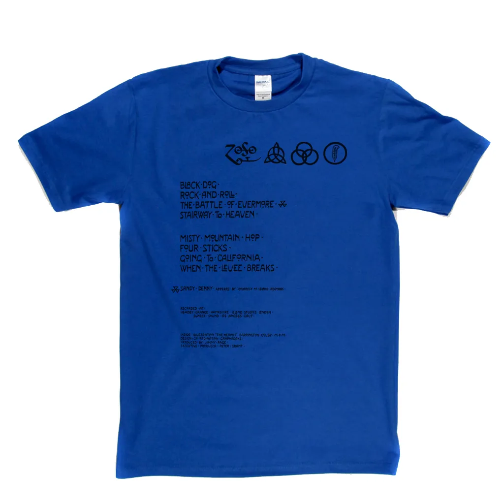 Led Zep 4 Inner Sleeve T-Shirt