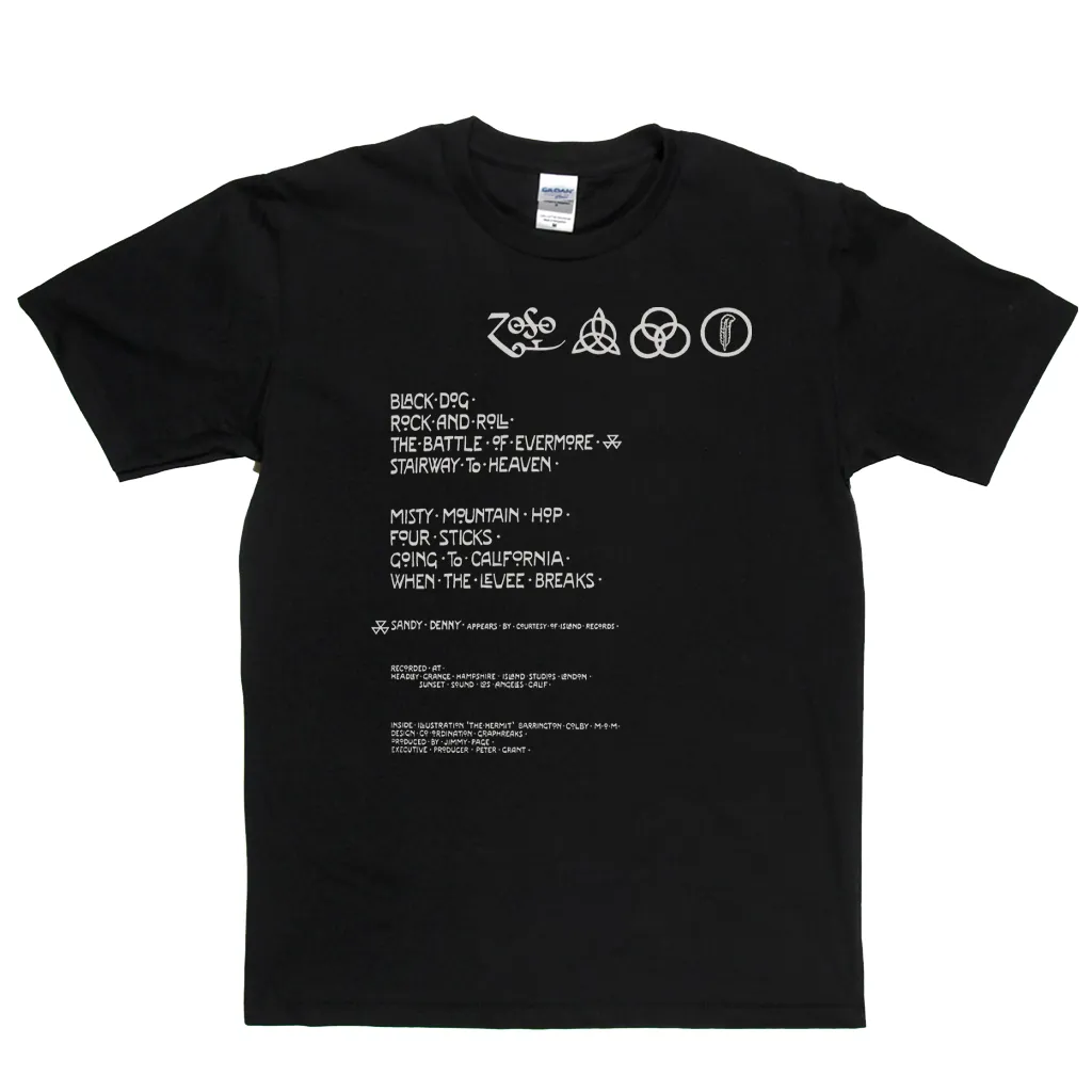 Led Zep 4 Inner Sleeve T-Shirt