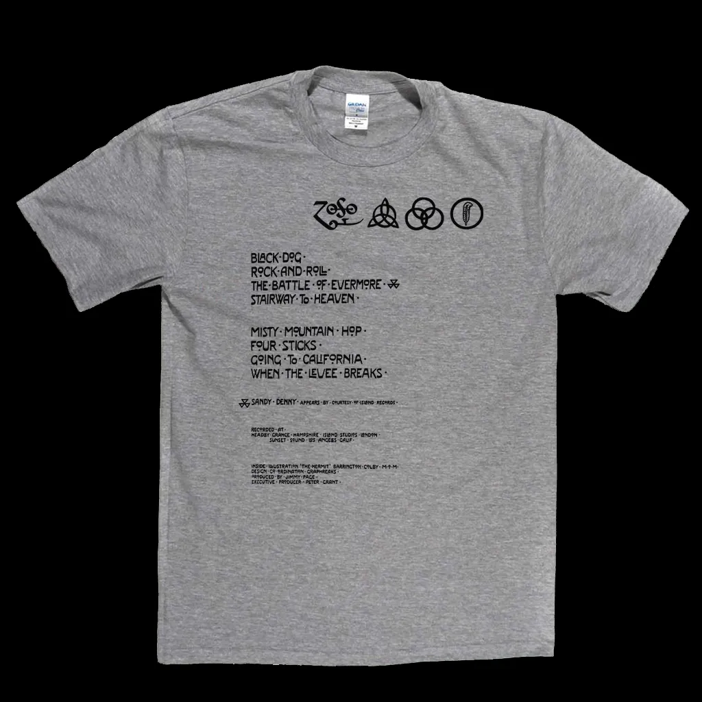 Led Zep 4 Inner Sleeve T-Shirt