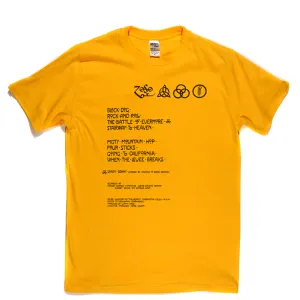 Led Zep 4 Inner Sleeve T-Shirt
