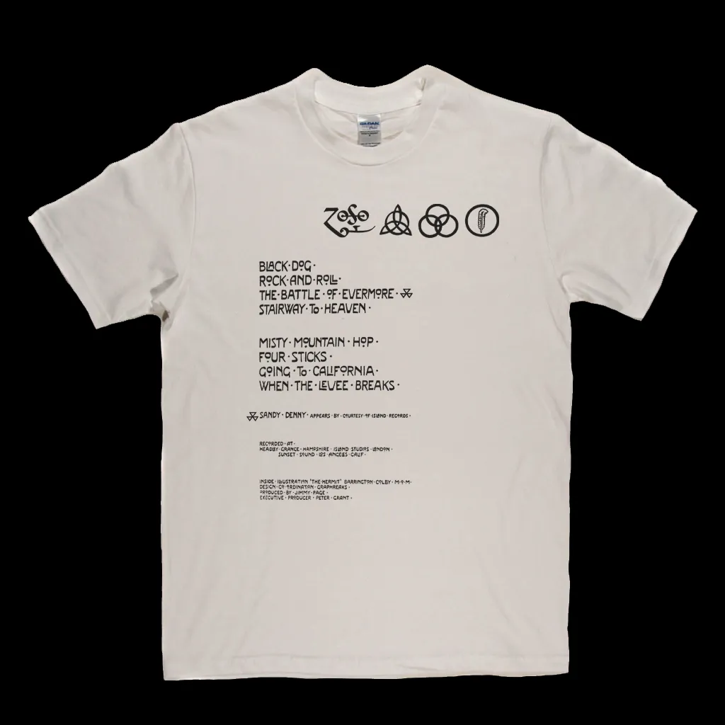 Led Zep 4 Inner Sleeve T-Shirt