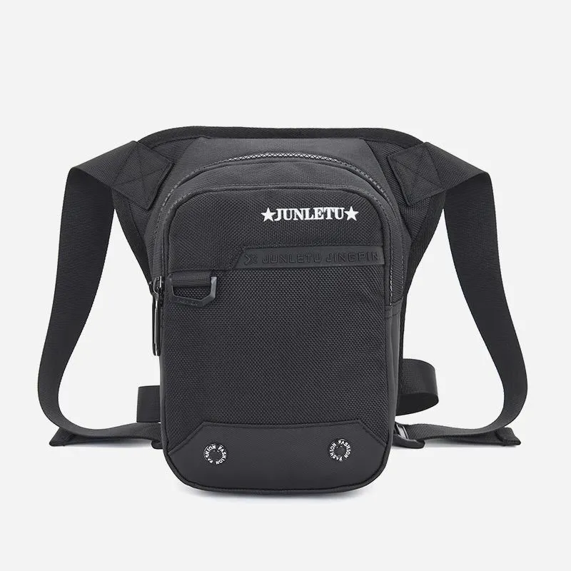 Leg Bag For Men Large Capacity Waterproof Polyester Phone Bag