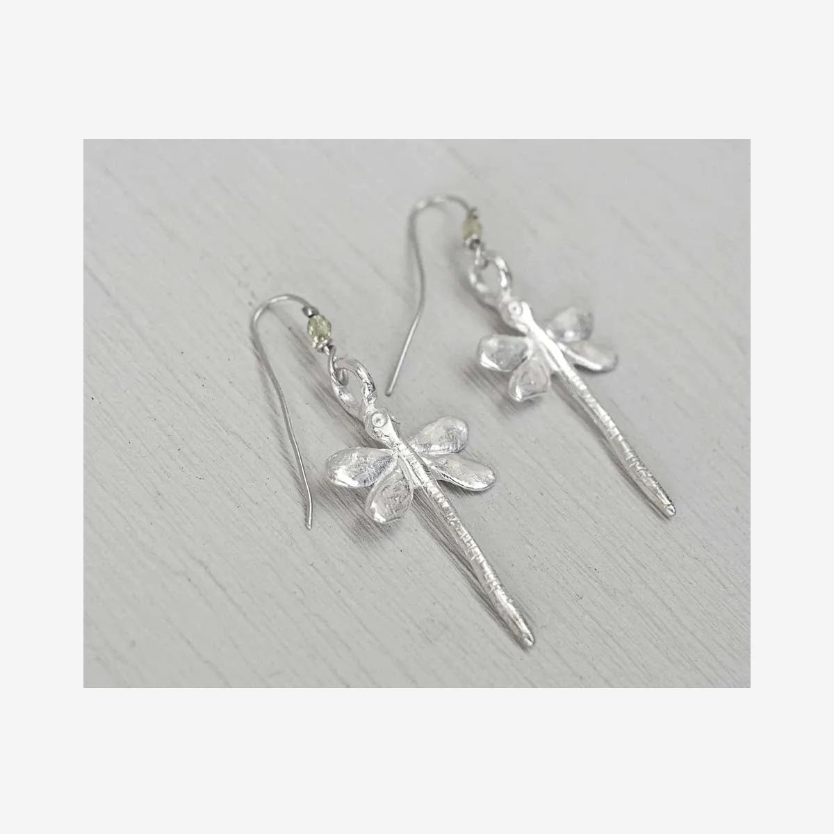LIBELLULE PLATED EARRINGS