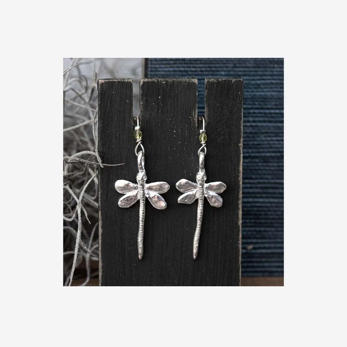LIBELLULE PLATED EARRINGS