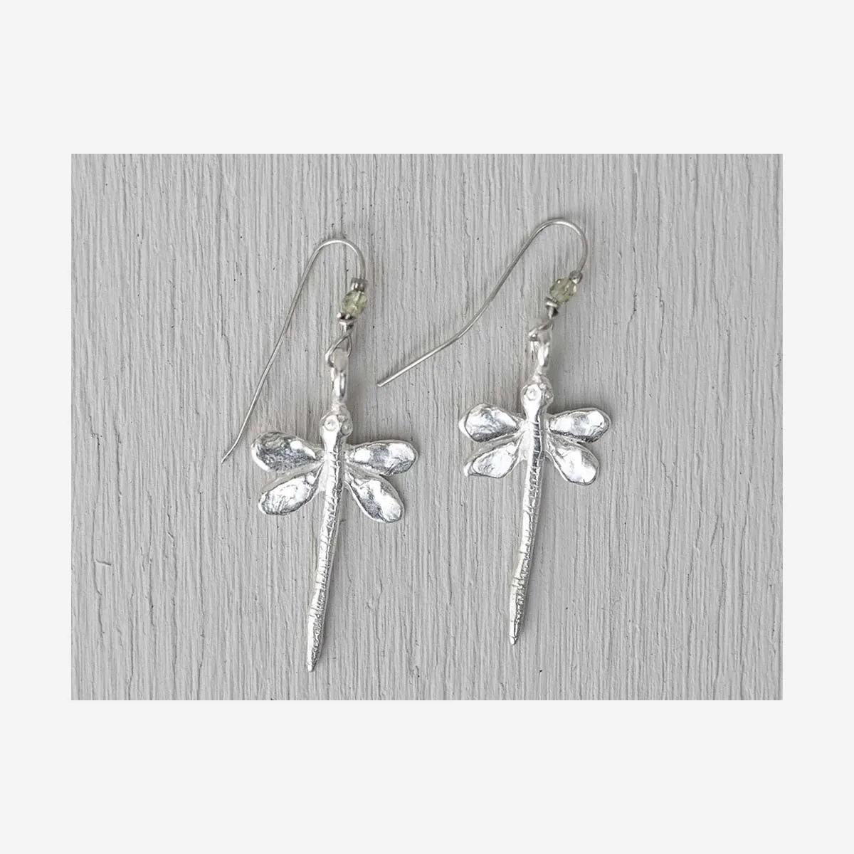 LIBELLULE PLATED EARRINGS
