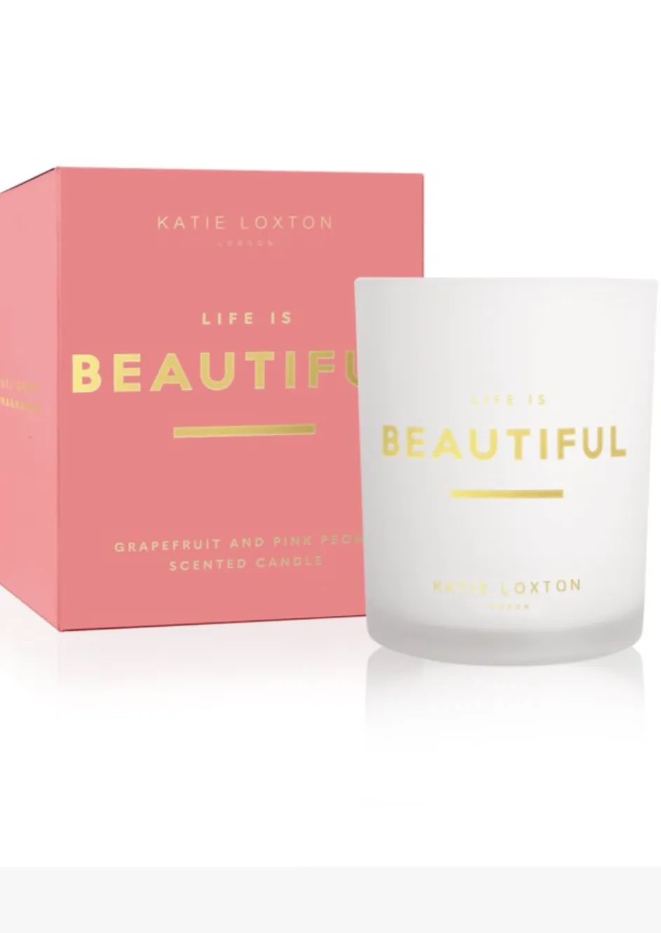 Life is Beautiful Scented Candle - FINAL SALE