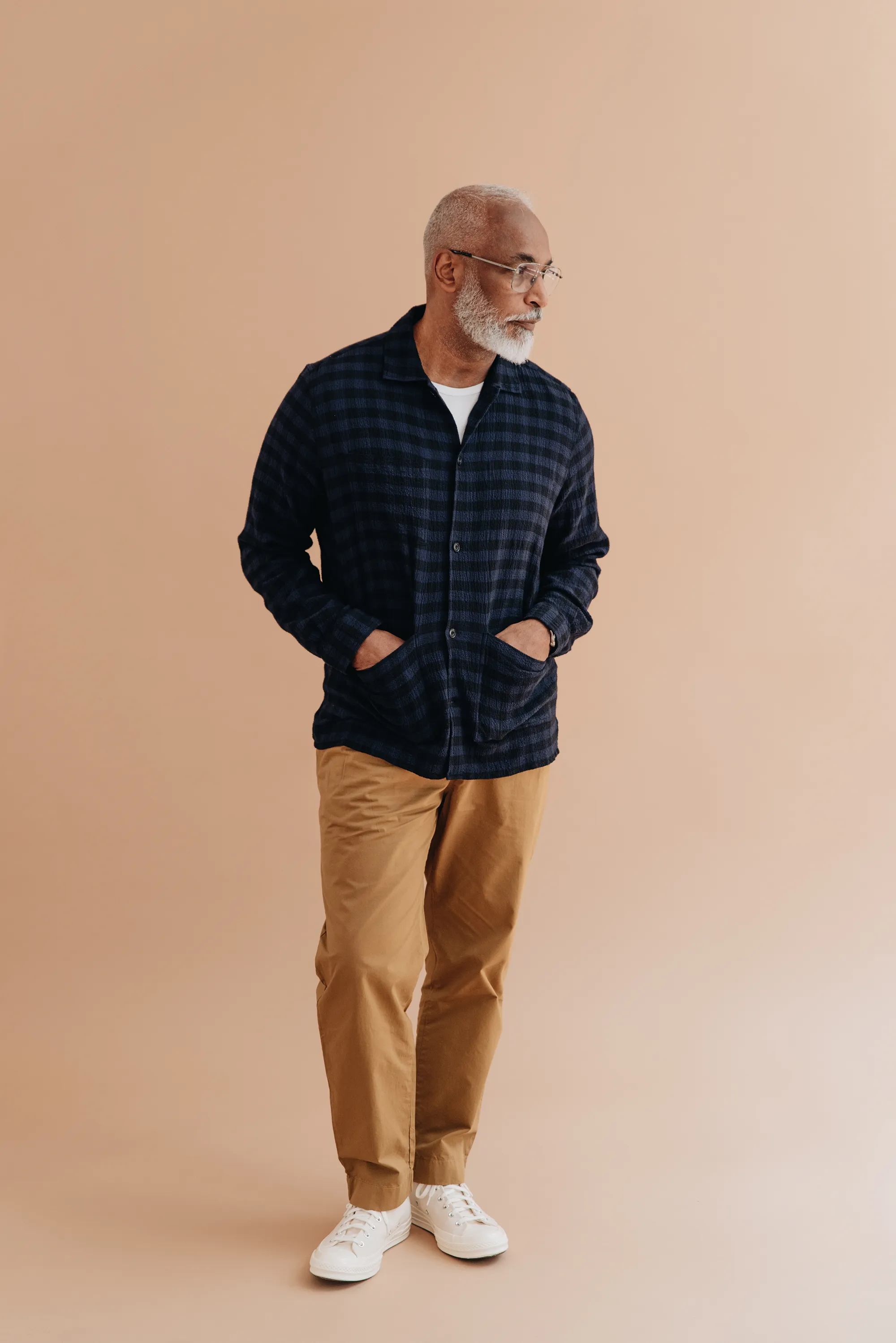 Lightweight Check Atelier Overshirt