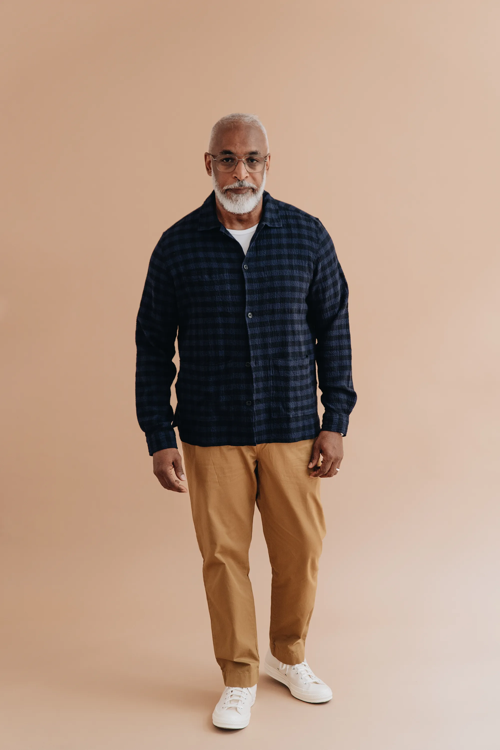 Lightweight Check Atelier Overshirt