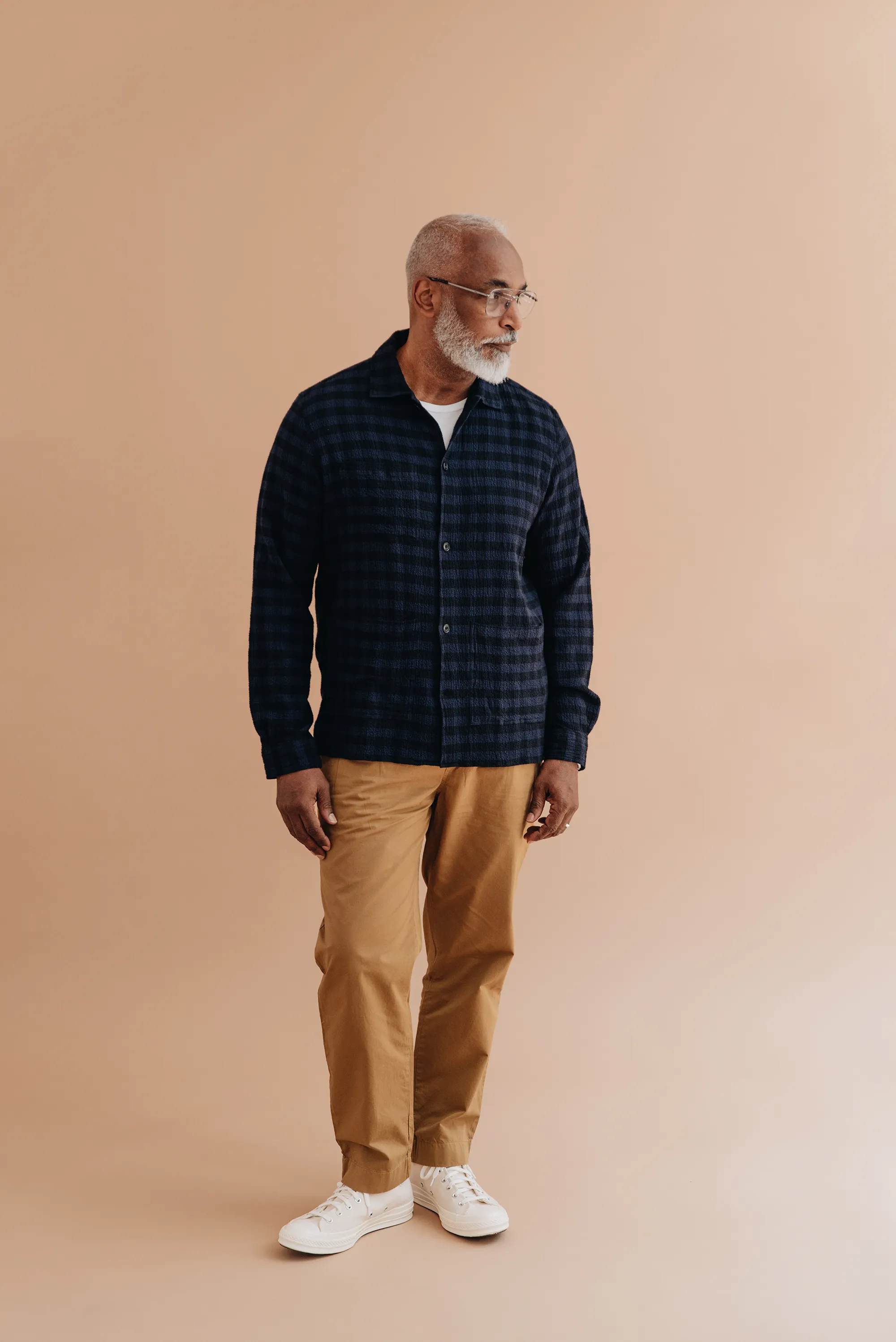 Lightweight Check Atelier Overshirt