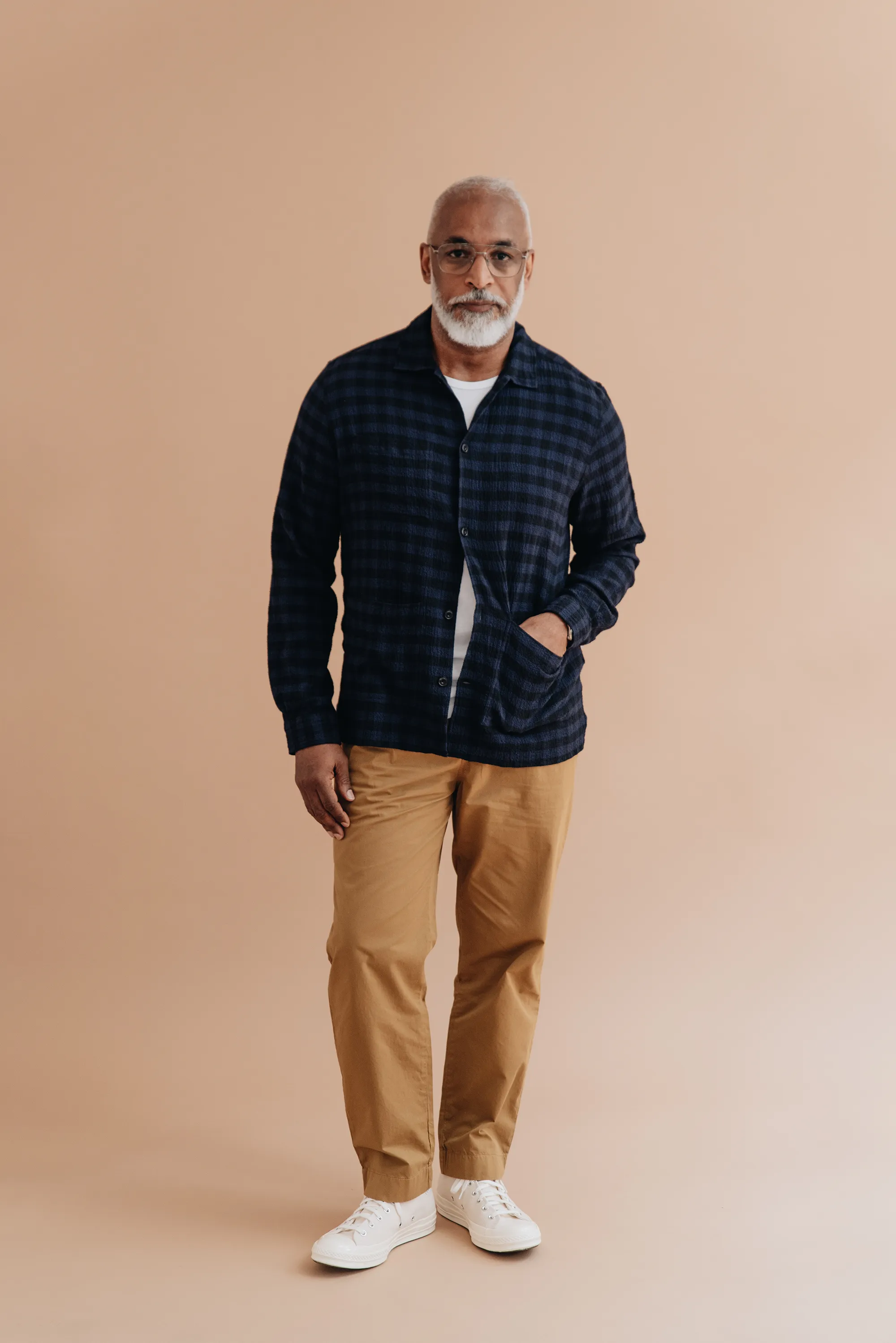 Lightweight Check Atelier Overshirt
