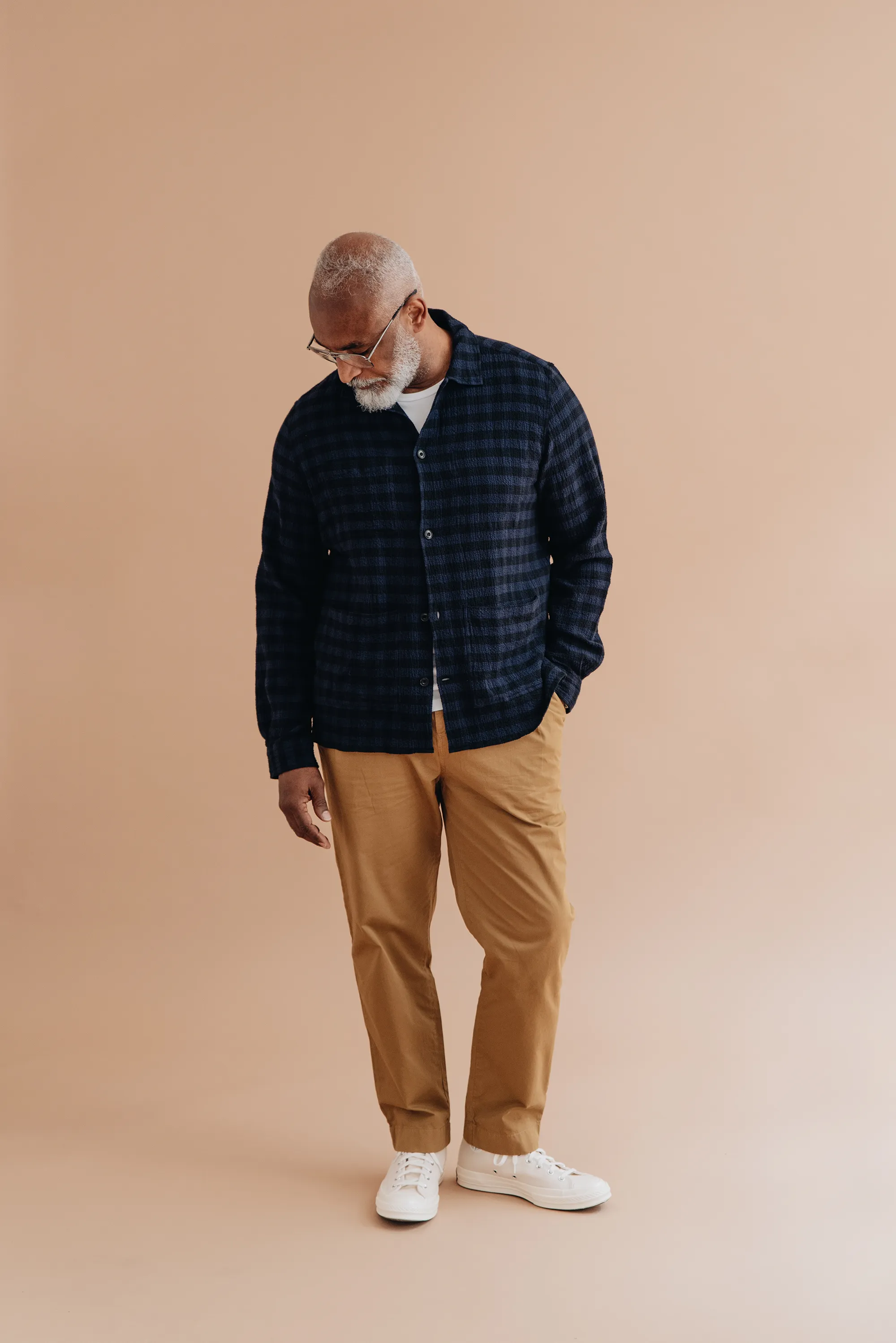 Lightweight Check Atelier Overshirt
