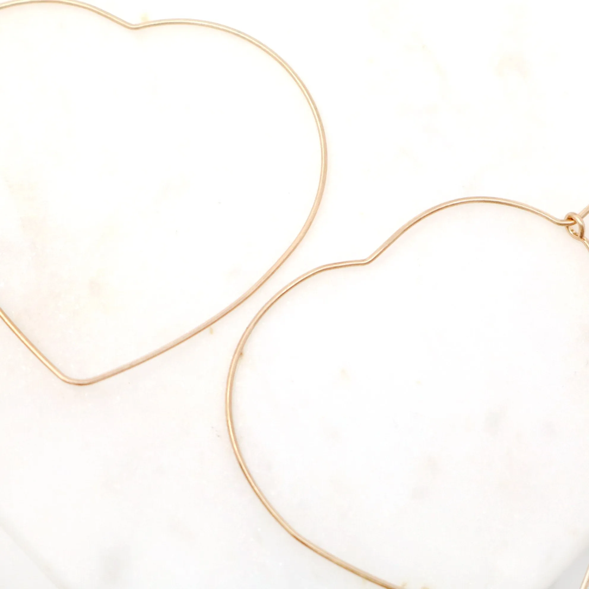 Lightweight Heart Metal Hoop