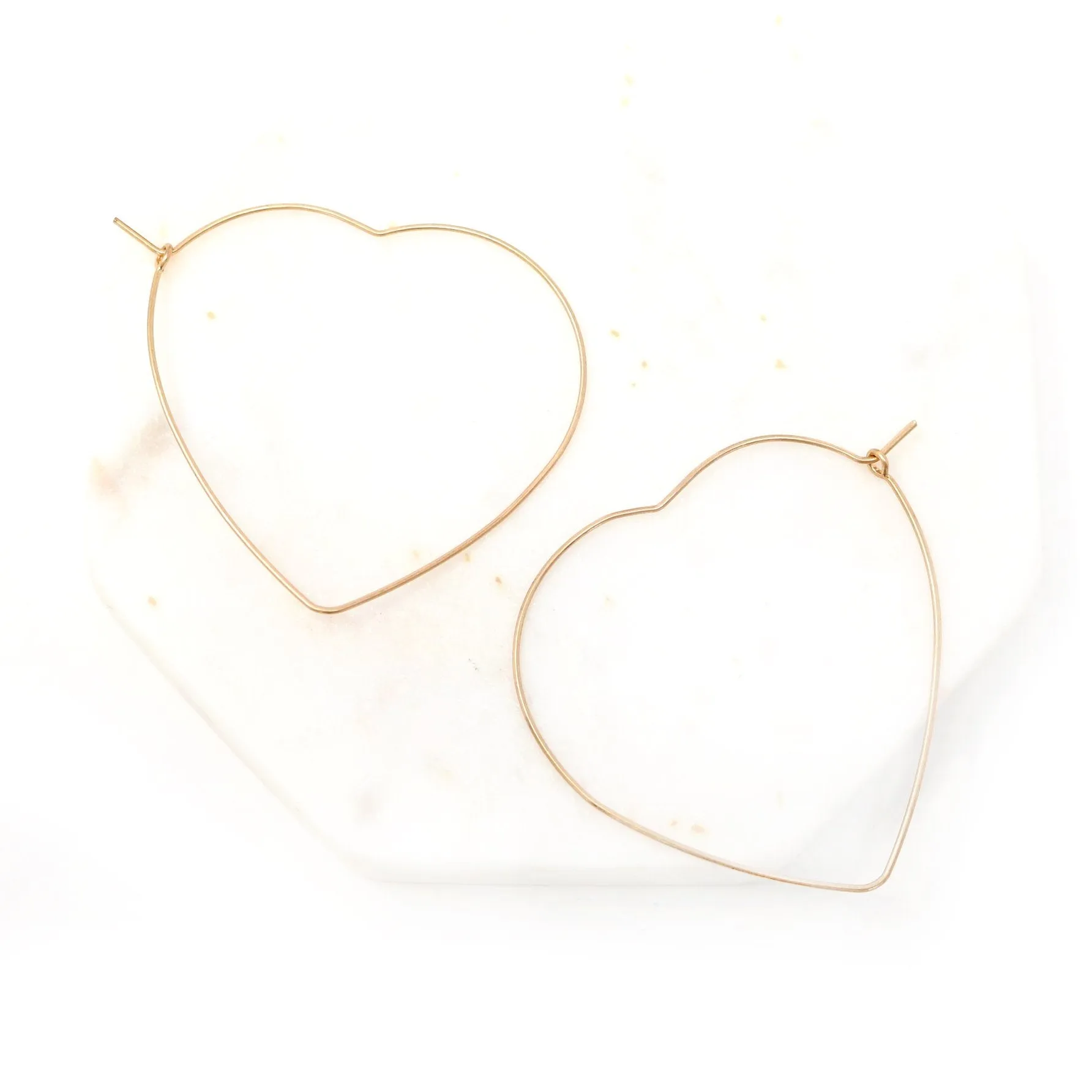Lightweight Heart Metal Hoop