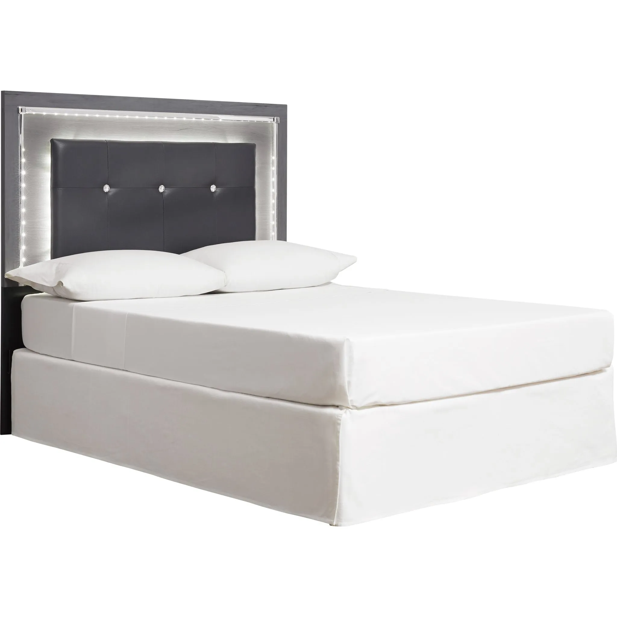 Lodanna Full Panel Headboard - Gray