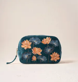 Lotus Makeup Bag