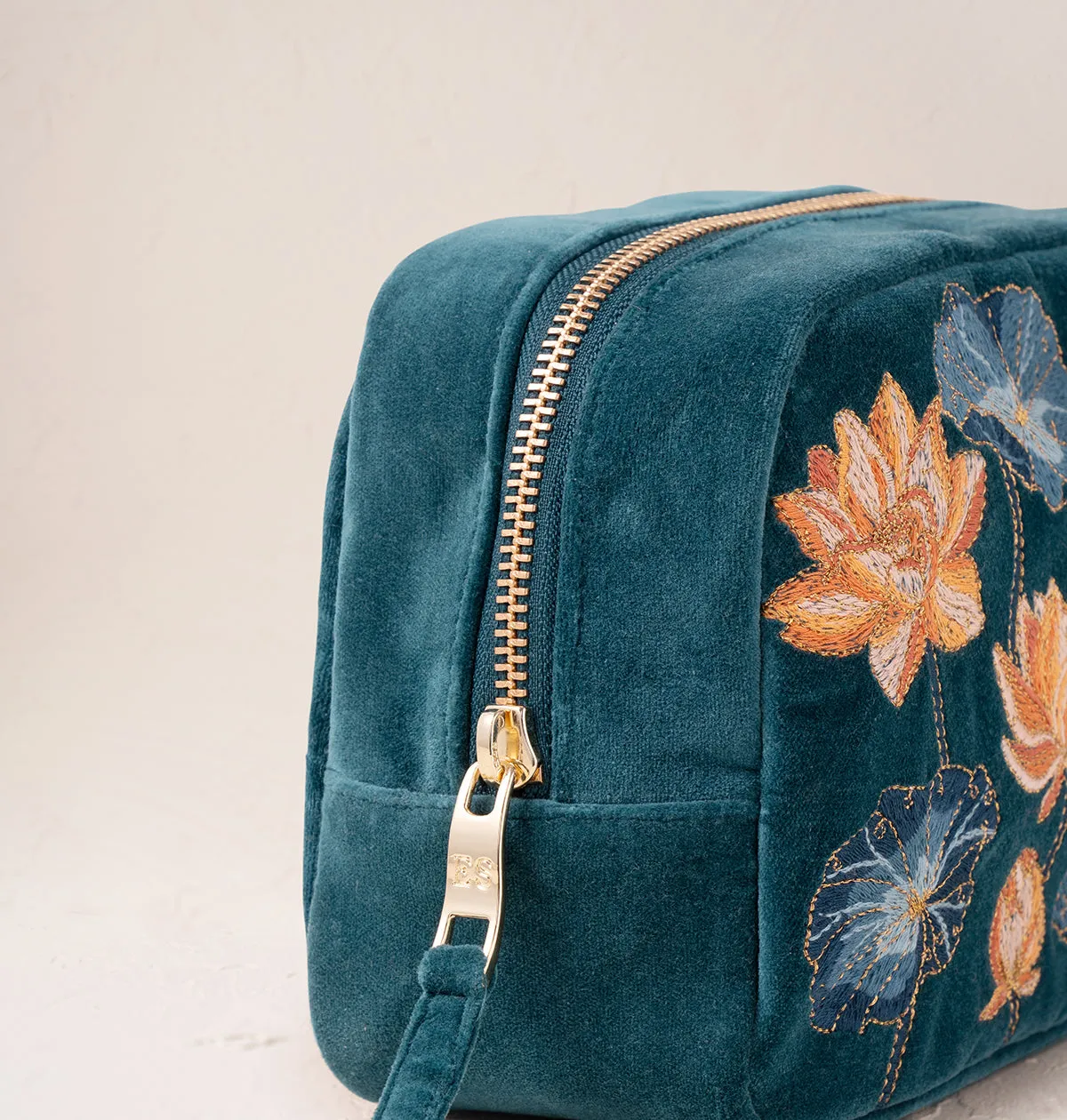 Lotus Makeup Bag