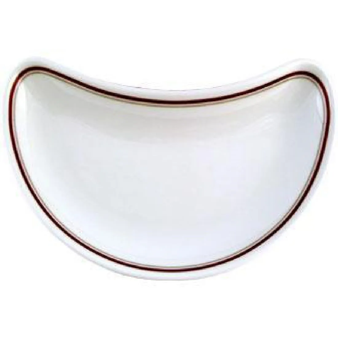 M053 Churchill Nova Clyde Crescent Salad Plates (Pack of 12)