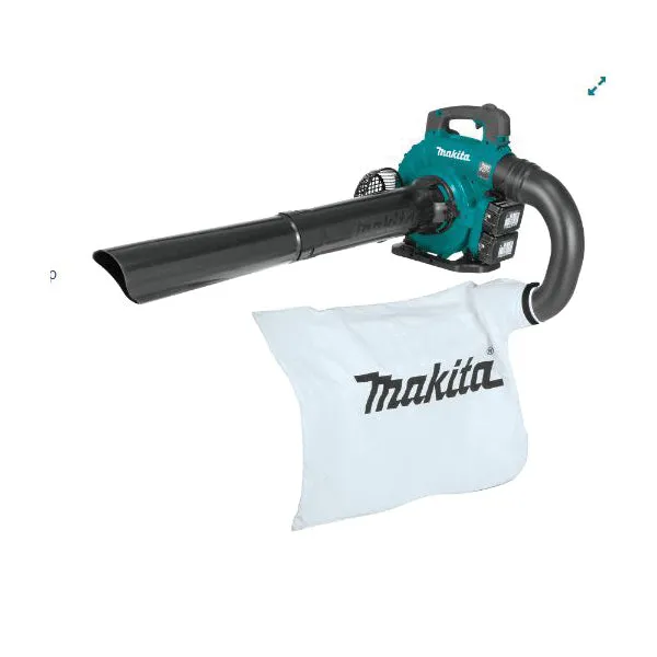 Makita® XBU04PTV Brushless Blower Kit With Vacuum Attachment Kit, Tool/Kit: Kit, 36 V, 448 cfm Air Flow, 5 Ah
