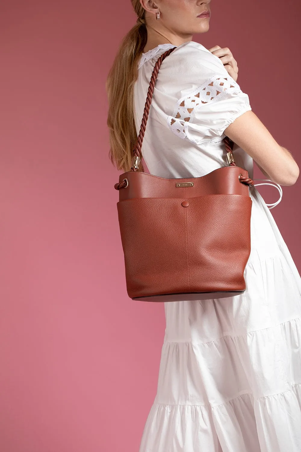 Medium Key Bucket Bag