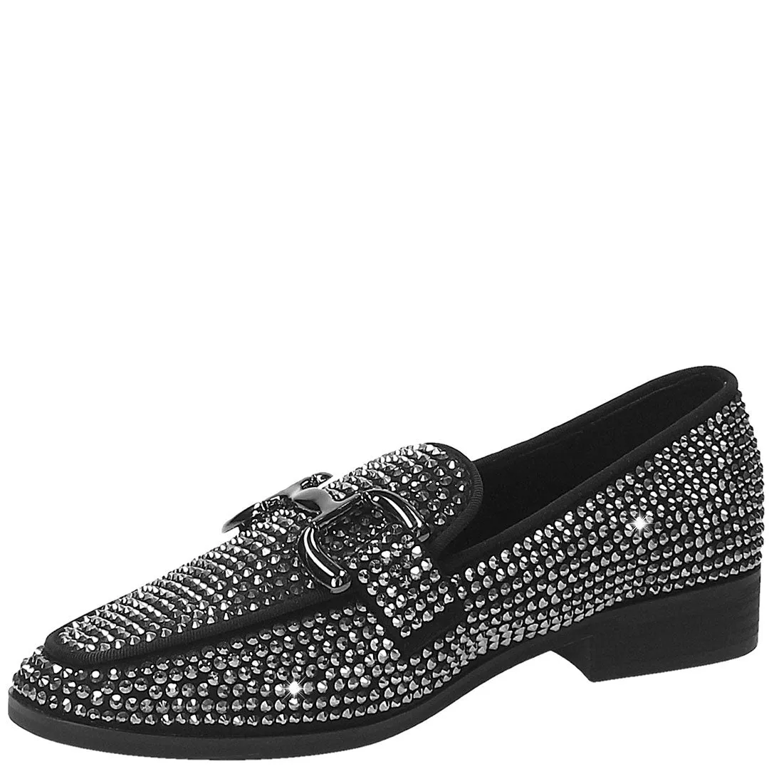 Mocassino Iride strass cristallo
