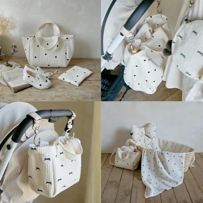 Mommy Stroller Bow Diaper Bag