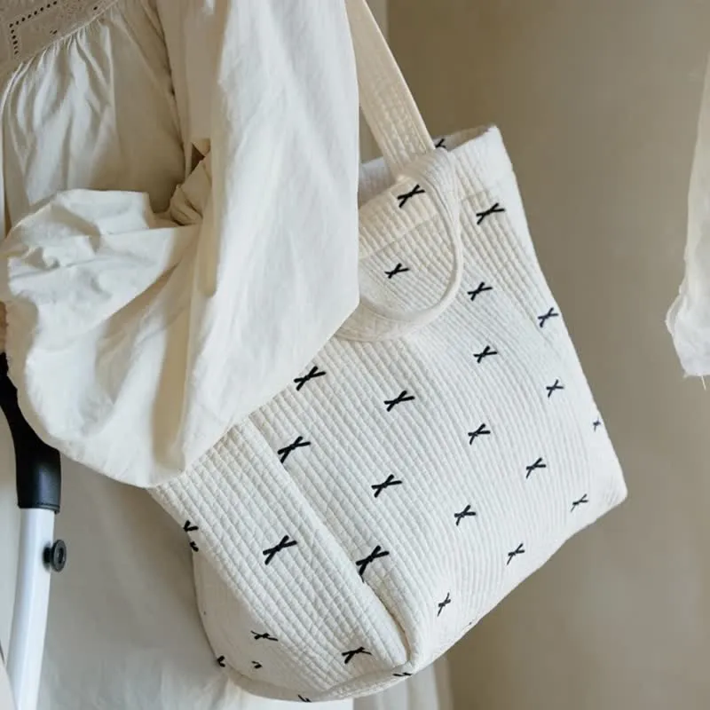Mommy Stroller Bow Diaper Bag
