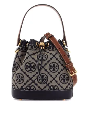 Monogram Jacquard Canvas Bucket Bag