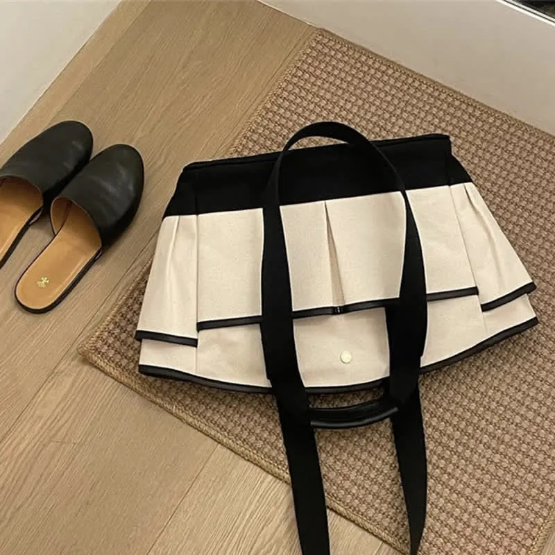 Multi-functional Pocket Canvas Mommy Bag