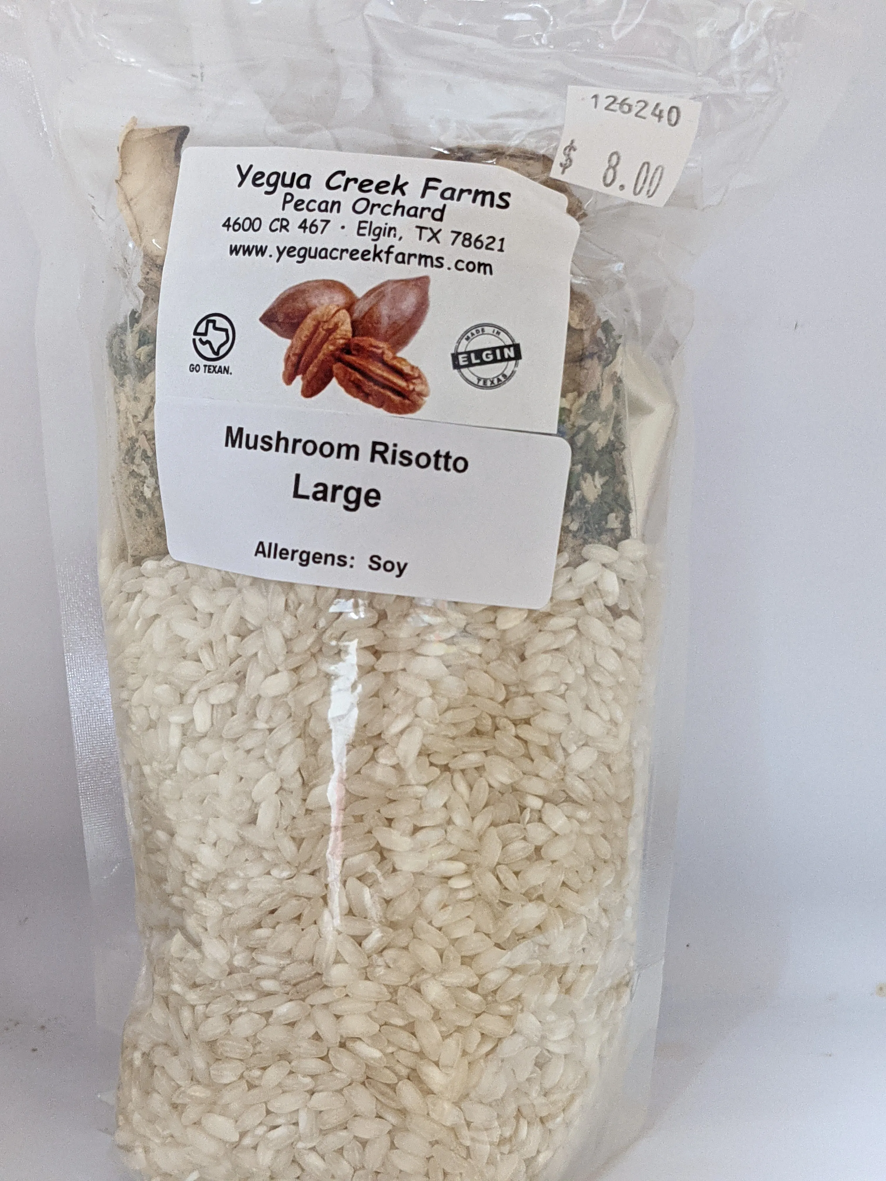 Mushroom Risotto Meal Starter - Large