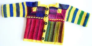 Myrna's Cardigan Kit in Urth Uneek Fingering &  Harvest Fingering