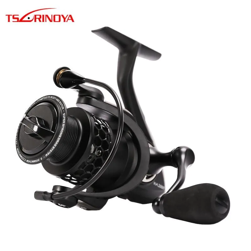 NA2000 3000 3000 4000 5000 9BB 5.2:1 Grae Ratio Saltwater Fishing Reels Lightweight Spinning