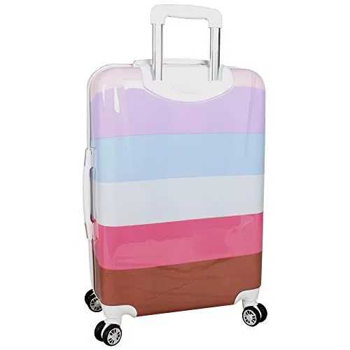 Nicole Miller New York Rainbow Luggage Collection - 24 Inch