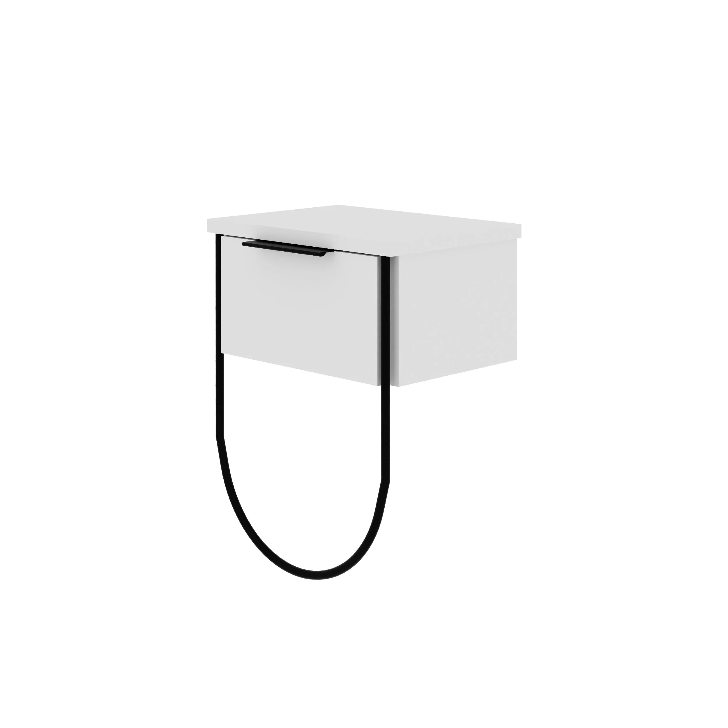 Norfolk Modern Bedside Table Bedroom Furniture W 33cm