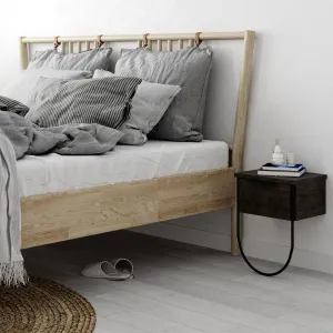 Norfolk Modern Bedside Table Bedroom Furniture W 33cm