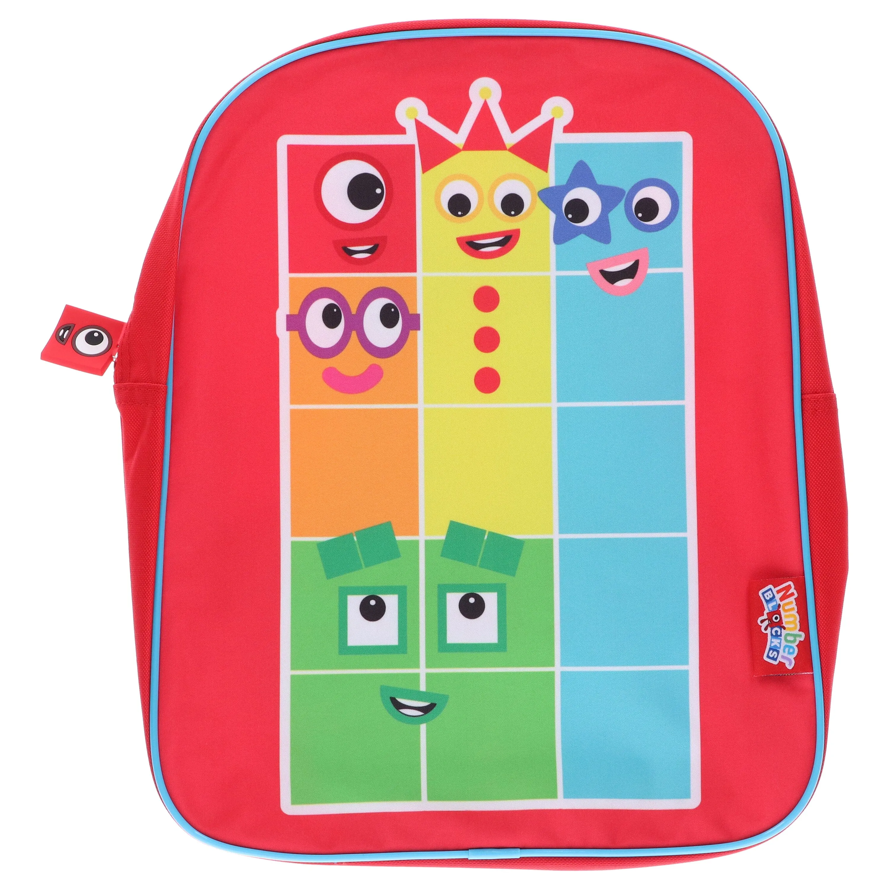Numberblocks Christmas Collection 3 Books Set and A Children's Nursery Red Schoolbag for Boys & Girls- Ages 1-7 - Paperback/Hardback
