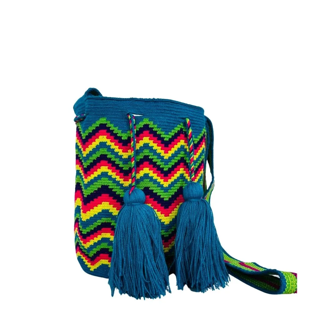 Original Multicolor Zigzag Medium Bucket