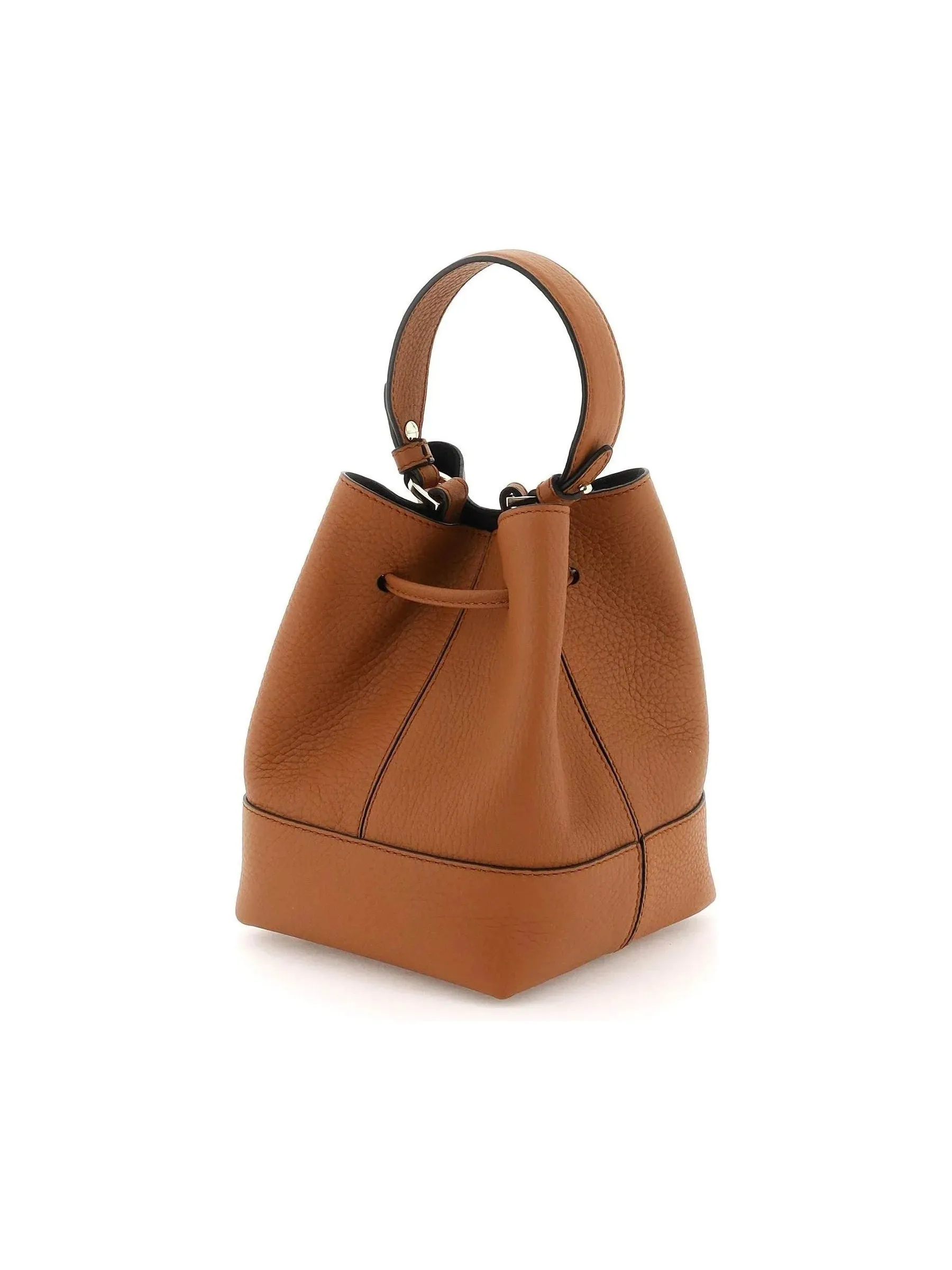 Osette Leather Bucket Bag