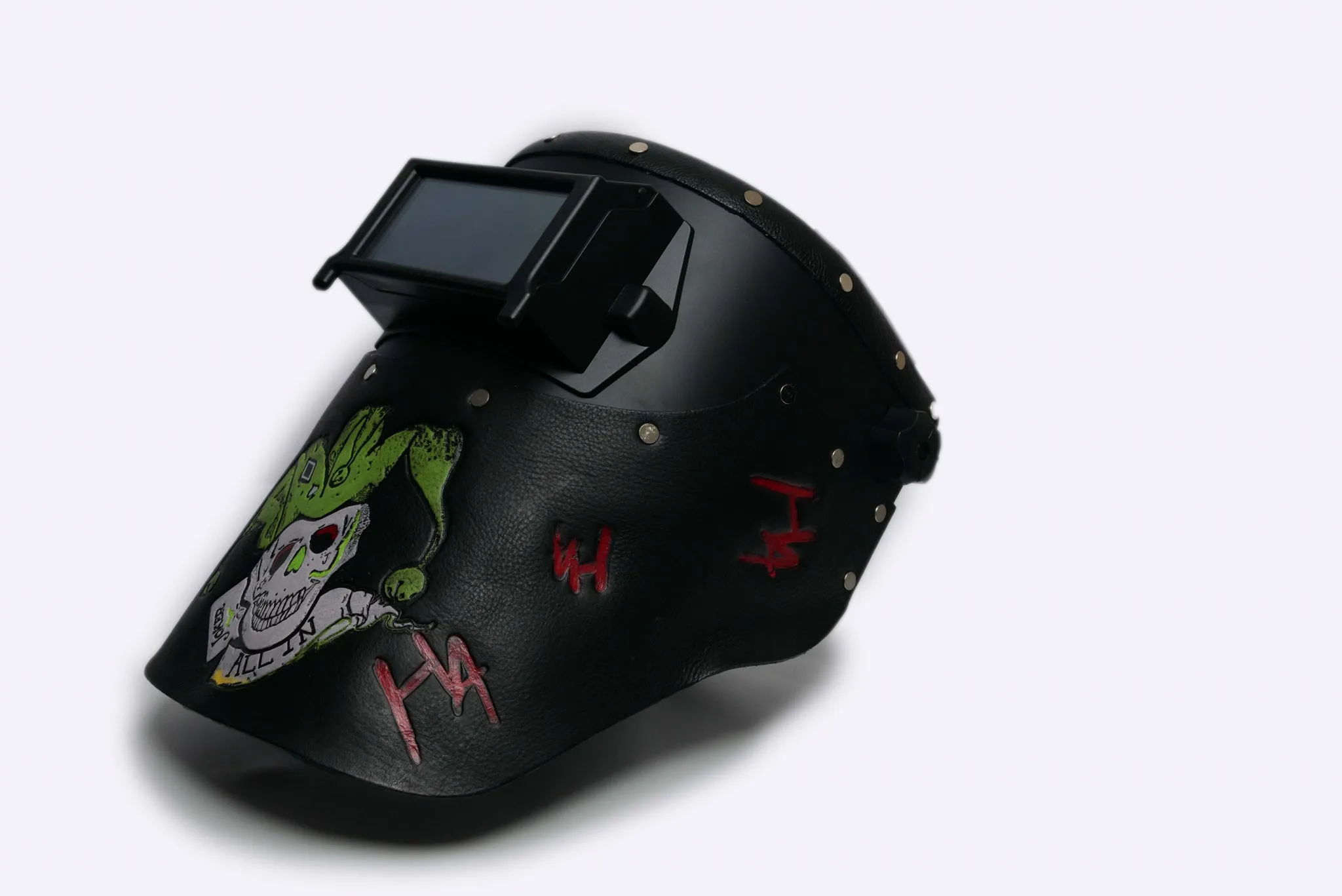 Outlaw Leather - Welding Hood - Joker Hat