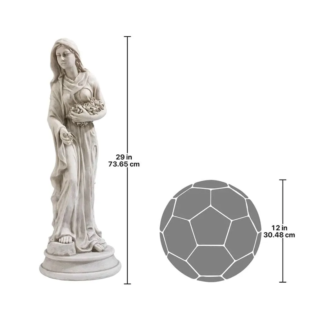 Persephone Maiden of the Roses Garden Statue by Design Toscano