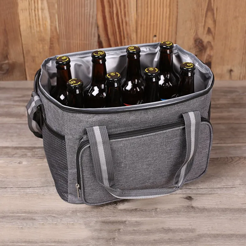 Personalized Beer Cooler Bag, Groomsmen Gift, Monogrammed Insulated Cooler Bag, Custom Gift for Men, Monogrammed Cooler Bag, Groom Gift